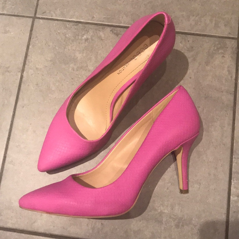 BCBGeneration - Hot pink heels - size 6.5